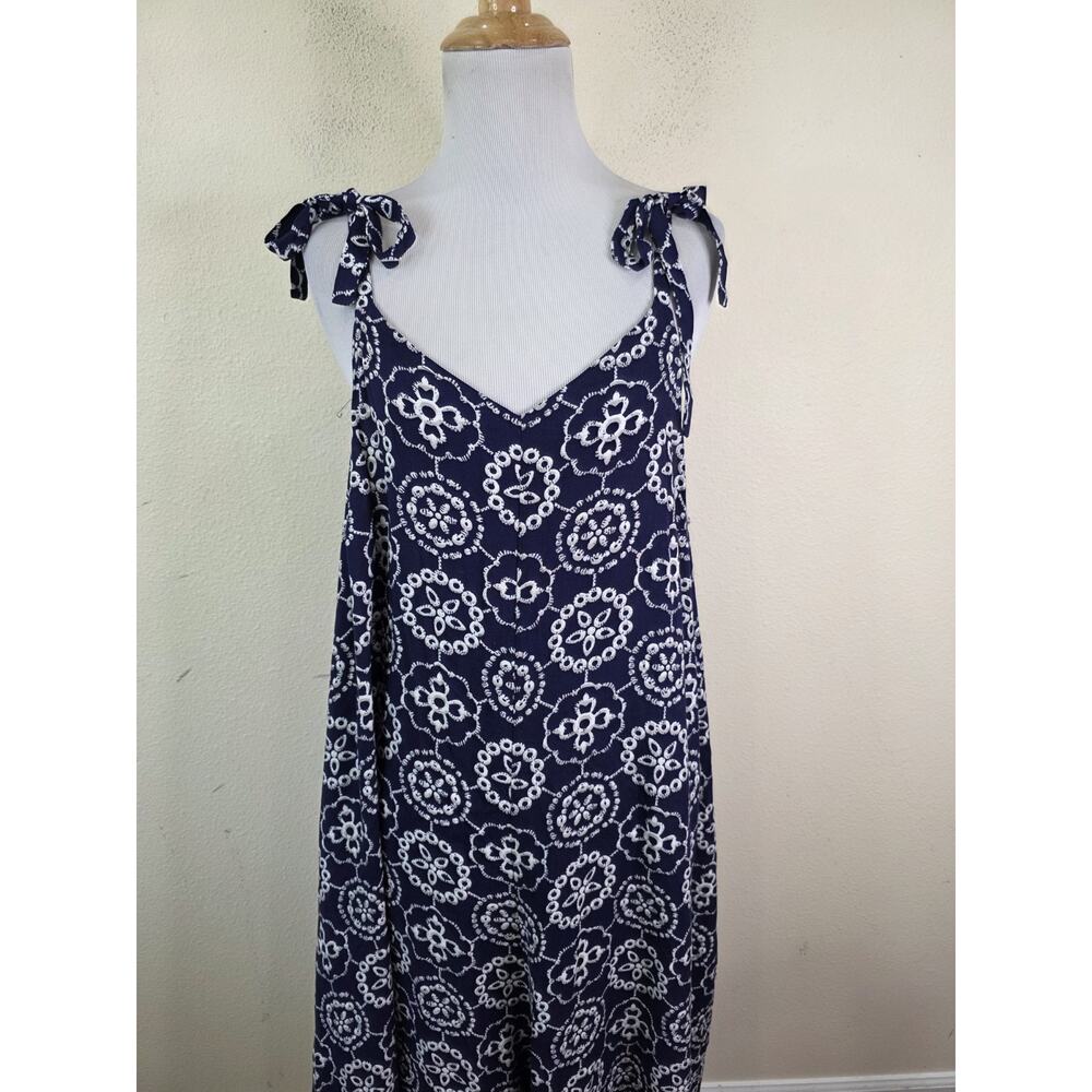 Vince Camuto Womens Size XL Tie Side Wide Leg Rayon/Tencel Jumpsuit 2 Piece - Picture 14 of 16